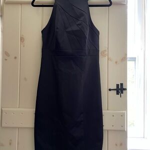 The Limited Black Halter Sheath Dress